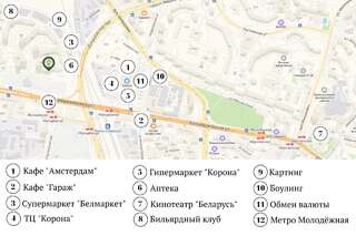 Апартаменты Apartment Roomer 6 Минск Апартаменты Делюкс-21